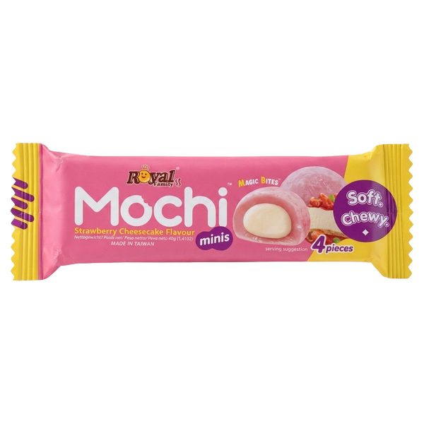 Royal Family Mochi Mini Strawberry Cheesecake 40g