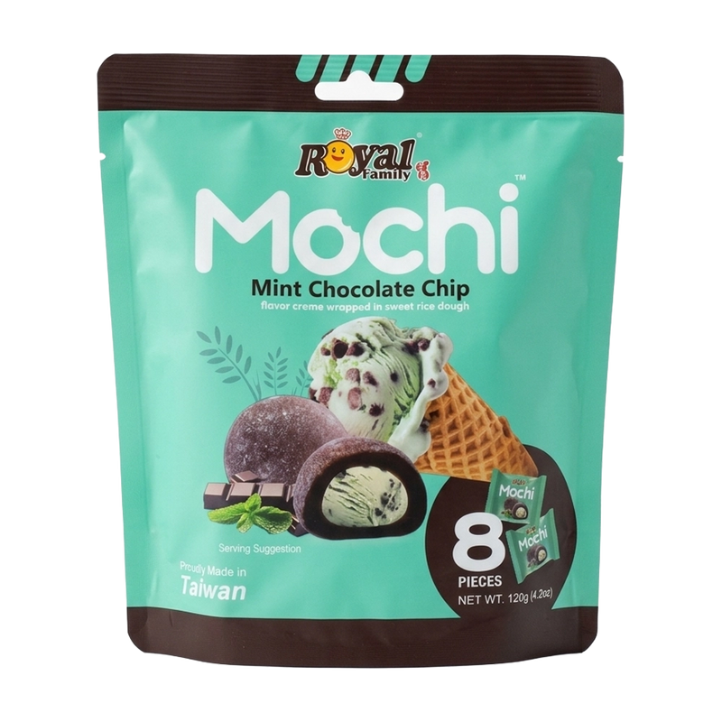 Royal Family Mochi Mint Chocolate Chip 120g