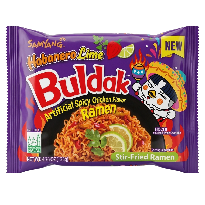Samyang Buldak Habanero Lime 135g