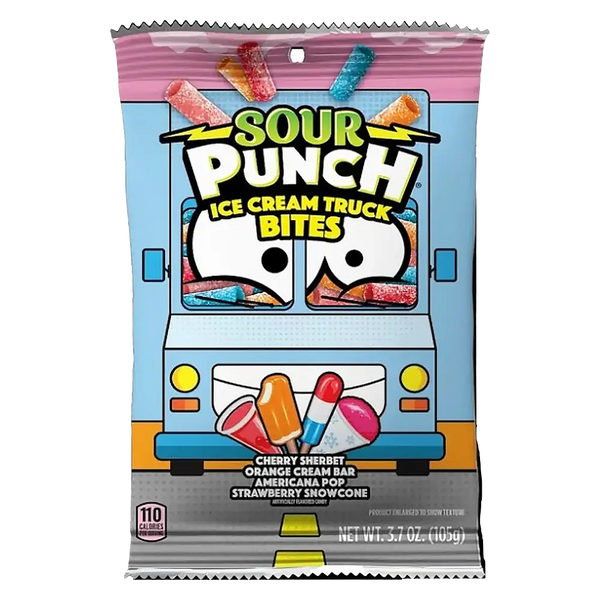 Sour Punch Bites Ice Cream Trucks 105g