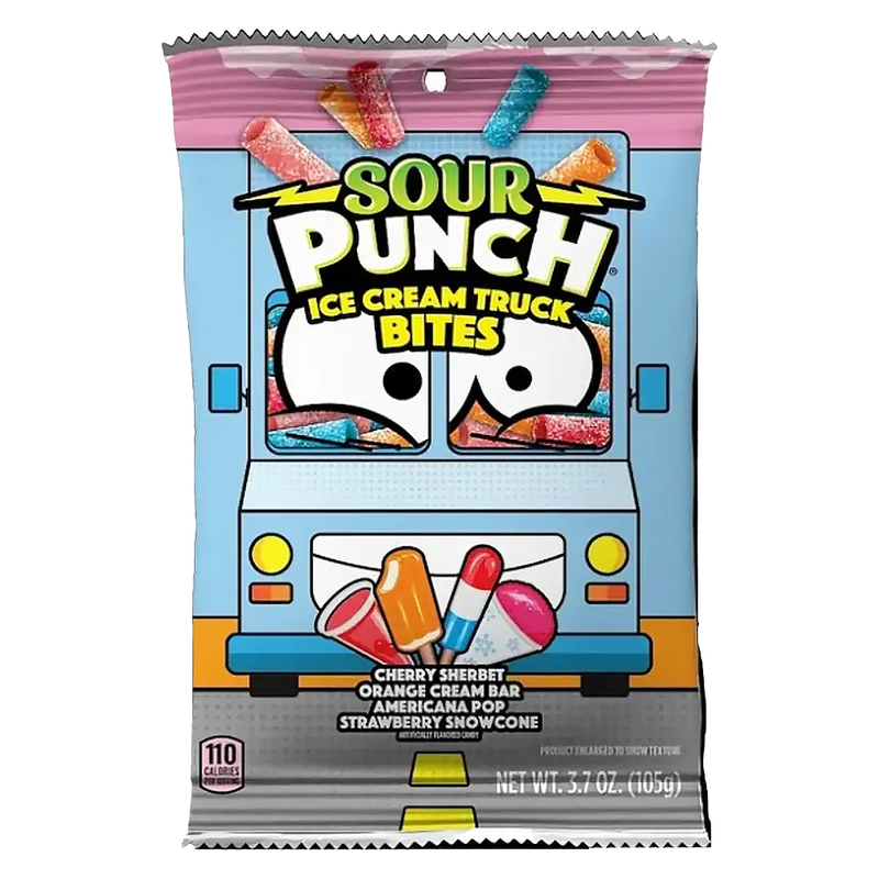 Sour Punch Bites Ice Cream Trucks 105g