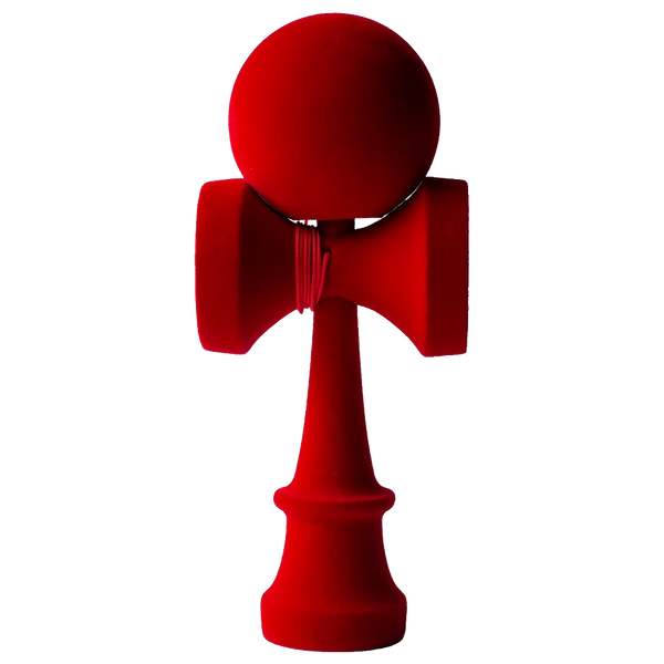 Sweets Kendamas FUZZY - RED - BROKEN SHAPE - ANTI SKID