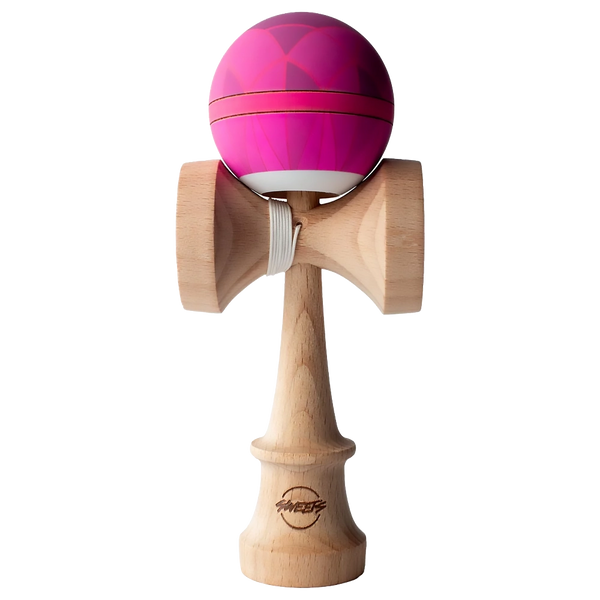 Sweets Kendamas GEMSTONE - ROSE QUARTZ - TURBO SHAPE - ANTI SKID
