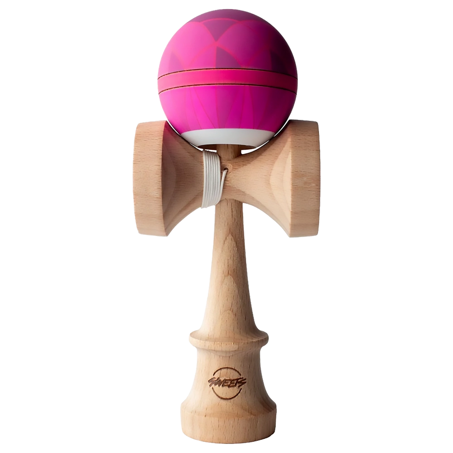 Sweets Kendamas GEMSTONE - ROSE QUARTZ - TURBO SHAPE - ANTI SKID