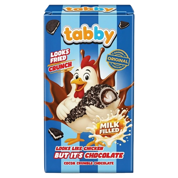 Tabby Chicken Crunchy Chocolate Oreo Flavor 50g