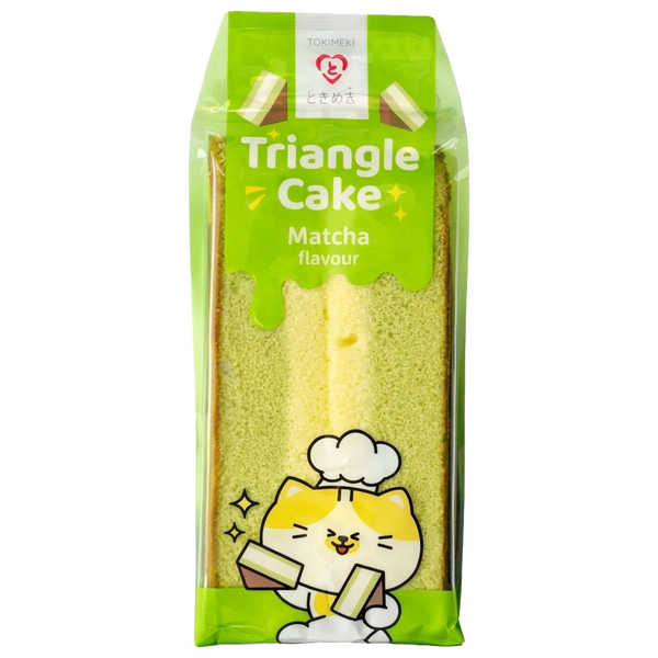 Tokimeki Triangle Sponge Cake Matcha 90g