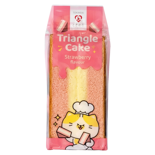 Tokimeki Triangle Sponge Cake Strawberry 90g