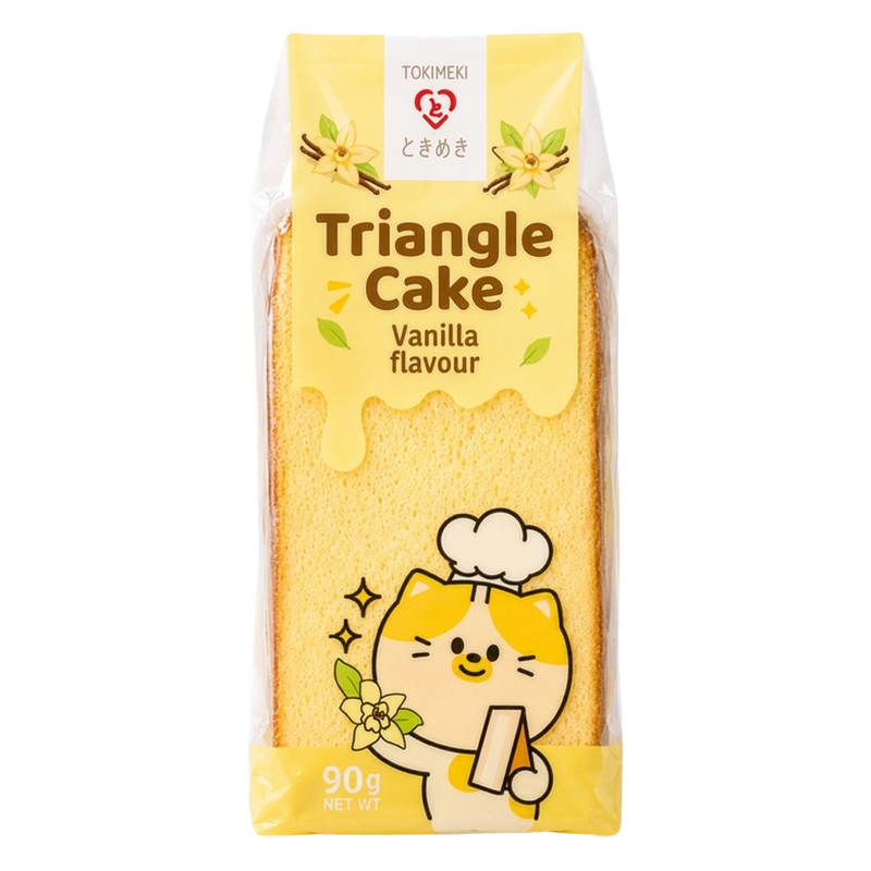 Tokimeki Triangle Sponge Cake Vanilla 90g