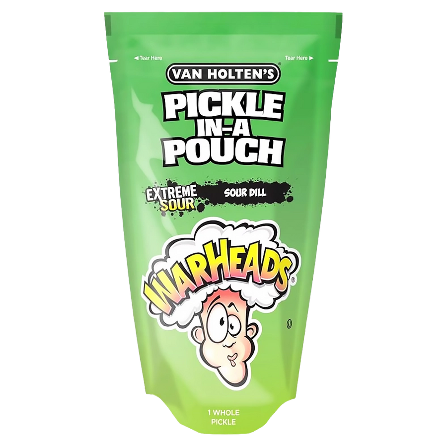 Van Holten's Warheads Extreme Sour Pickle Jumbo 242g