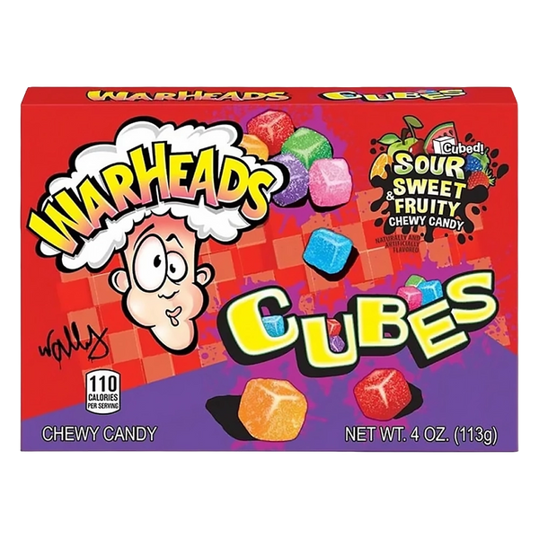 Warheads Chewy Cubes Theather Box 99g