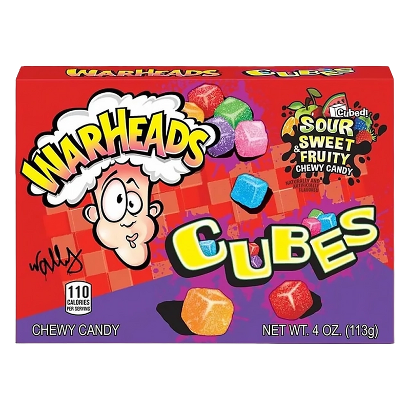 Warheads Chewy Cubes Theather Box 99g